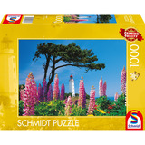 Schmidt Spiele Leuchtturm Dornbusch, Hiddensee, Puzzle 1000 Teile