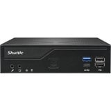 Shuttle XPC slim DH610V2 Bundle inkl. 8 GB DDR5-RAM, Barebone schwarz, ohne Betriebssystem