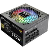 Thermaltake Germanium Pro RGB 0750W, PC-Netzteil schwarz, 1x 12-Pin High Power GPU, 4x PCIe, Kabelmanagement, 750 Watt