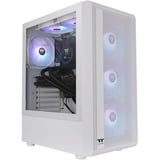 Thermaltake S200 TG ARGB Snow, Tower-Gehäuse weiß, Tempered Glass