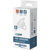 Ansmann Home Charger HC265PD mit Kabel und Apple Watch Lader 5,8A 65W 2-Port, Ladegerät weiß