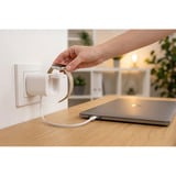Ansmann Home Charger HC265PD mit Kabel und Apple Watch Lader 5,8A 65W 2-Port, Ladegerät weiß