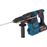 Bosch Professional Akku-Bohrhammer GBH 18V-26 F Professional blau/schwarz, 2x Akku ProCORE18V 8,0Ah, L-BOXX