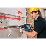 Bosch Professional Akku-Bohrhammer GBH 18V-26 F Professional blau/schwarz, 2x Akku ProCORE18V 8,0Ah, L-BOXX