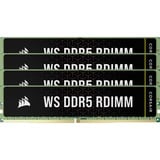 Corsair DIMM 128 GB DDR5-5600 ECC (4x 32 GB) Quad-Kit, Arbeitsspeicher schwarz, CMA128GX5M4B5600C40, WS, INTEL XMP