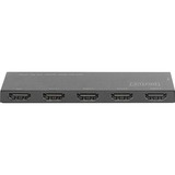 Digitus Ultra Slim HDMI Splitter, 1x4, 4K / 60 Hz schwarz