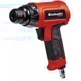 EINHELL Druckluft-Meißelhammer TC-PC 45 Set rot/schwarz, mit 4-teiligem Meißel-Set, Nadel-Entroster, Koffer
