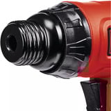 EINHELL Druckluft-Meißelhammer TC-PC 45 Set rot/schwarz, mit 4-teiligem Meißel-Set, Nadel-Entroster, Koffer