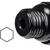 EINHELL Druckluft-Meißelhammer TC-PC 45 Set rot/schwarz, mit 4-teiligem Meißel-Set, Nadel-Entroster, Koffer