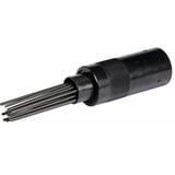 EINHELL Druckluft-Meißelhammer TC-PC 45 Set rot/schwarz, mit 4-teiligem Meißel-Set, Nadel-Entroster, Koffer