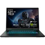 GIGABYTE GAMING A16 3THK3DE894SH, Gaming-Notebook schwarz, AMD Ryzen 7 260, NVIDIA GeForce RTX 5050, 16 GB DDR5, 1 TB (1 TB SSD), Windows 11 Home