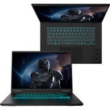GIGABYTE GAMING A16 3THK3DE894SH, Gaming-Notebook schwarz, AMD Ryzen 7 260, NVIDIA GeForce RTX 5050, 16 GB DDR5, 1 TB (1 TB SSD), Windows 11 Home