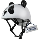 HUDORA Kinderhelm Pandy weiß/schwarz, Gr. 48-52