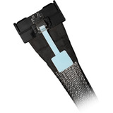 ICY BOX Kabel MCIO x8 SFF-TA-1016 > 2x MCIO x4 SFF-TA-1016 schwarz, 50cm