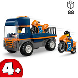 LEGO 60491 City Motorradtransporter, Konstruktionsspielzeug 
