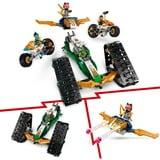 LEGO 71820 Ninjago Kombi-Raupe des Ninja-Teams, Konstruktionsspielzeug 