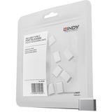 Lindy USB Typ C Port Schloss (ohne Schlüssel) 10 Stück, Code Weiß