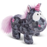 NICI Einhorn Diamond Dust, Kuscheltier schwarz/grau, 22 cm