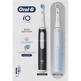Oral-B Oral-B iO Series 3N Duo, Elektrische Zahnbürste schwarz/blau, Matt Black/Ice Blue inkl. 2. Handstück