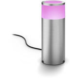 Philips HUE White & Color Ambiance Calla Sockelleuchte, LED-Leuchte silber, Erweiterung