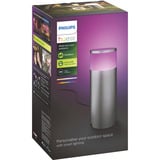Philips Hue White & Color Ambiance Calla Sockelleuchte, LED-Leuchte silber, Erweiterung