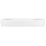 Philips White Ambiance Aurelle rechteckige Panelleuchte, LED-Leuchte schwarz