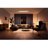 Philips White Ambiance Aurelle rechteckige Panelleuchte, LED-Leuchte schwarz