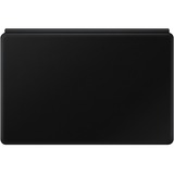SAMSUNG Book Cover Keyboard (EF-DT970), Tastatur schwarz, DE-Layout, für Galaxy Tab S7+