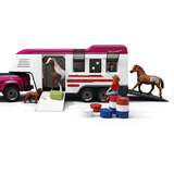 Schleich Horse Club Lakeside Truck mit Anhänger, Spielfahrzeug 
