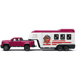 Schleich Horse Club Lakeside Truck mit Anhänger, Spielfahrzeug 