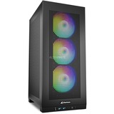 Sharkoon REBEL C20 ITX RGB, Tower-Gehäuse schwarz