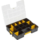 Stanley Organizer SortMaster, Werkzeugkiste schwarz/gelb, 17 Fächer