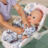 ZAPF Creation BABY born® Babyschale Blumen, Puppenzubehör 43 cm, 36 cm