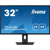 iiyama ProLite XB3288UHSU-B5, LED-Monitor 80 cm (31.5 Zoll), schwarz, UltraHD/4K, VA, HDMI, DisplayPort