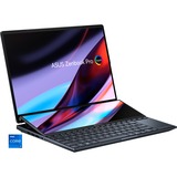 ASUS Zenbook Pro 14 Duo OLED (UX8402ZA-M3072W), Notebook schwarz, Windows 11 Home 64-Bit, 120 Hz Display