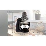 Bosch Home MUM59N26CB Küchenmaschine Carbon black schwarz, 1.000 Watt, Serie 4