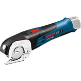 Bosch Professional Akku-Universalschere GUS 12V-300 Professional, Elektroschere blau, ohne Akku und Ladegerät, L-BOXX