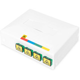 Digitus FTTH Gehäuse mit 4 x SC SX Kupplung, Spleißbox 