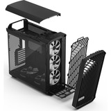 Fractal Design Torrent Black RGB TG Light Tint, Tower-Gehäuse schwarz, Tempered Glass