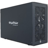 HighPoint RocketStor 8631C , Tower-Gehäuse schwarz, PCIe 5.0 x16 eGPU
