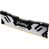 Kingston FURY DIMM 24 GB DDR5-7200 , Arbeitsspeicher silber/schwarz, KF572C38RS-24, Renegade, INTEL XMP