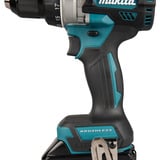 Makita Akku-Schlagbohrschrauber DHP492RTJ, 18Volt blau/schwarz, 2x Li-Ionen-Akku 5,0Ah, MAKPAC Gr.2