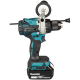 Makita Akku-Schlagbohrschrauber DHP492RTJ, 18Volt blau/schwarz, 2x Li-Ionen-Akku 5,0Ah, MAKPAC Gr.2