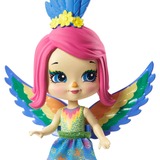 Mattel Enchantimals Secret Besties Peeki Parrots Baumhaus, Puppe 