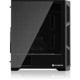 RAIJINTEK ARCADIA III               , Tower-Gehäuse schwarz, Tempered Glass