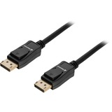 Sharkoon Kabel Displayport 1.4 (Stecker > Stecker) 8K schwarz, 1 Meter