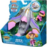 Spin Master Paw Patrol Jungle Pups - Falken-Fahrzeug mit Skye-Figur, Spielfahrzeug 