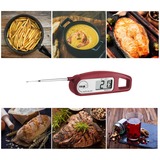 TFA Thermo Jack 30.1047, Thermometer rot, Klappthermometer im Taschenformat