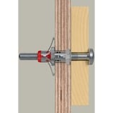 fischer Hohlraumdübel DuoHM 5x55 S PZ 25 Stück, mit Panhead-Schraube