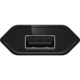 goobay USB-C Ladeset 5 Watt, Ladegerät schwarz, 1 Meter Kabel USB-A > USB-C